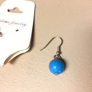 Blue Drop Earrings